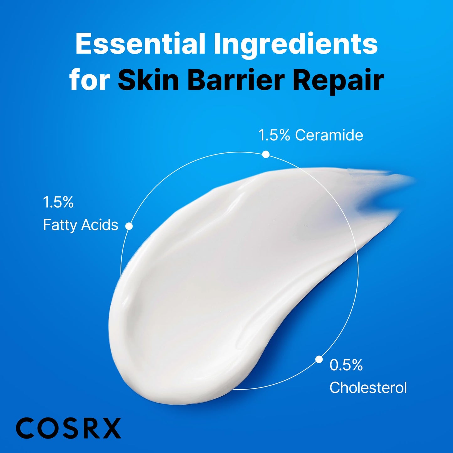 COSRX Ceramide Skin Barrier Moisturizer for Face with 7 Ceramides, Hyaluronic Acid & Panthenol, Barrier Repair Face Cream for Dry & Sensitive Skin Beauty and Personal Care COSRX