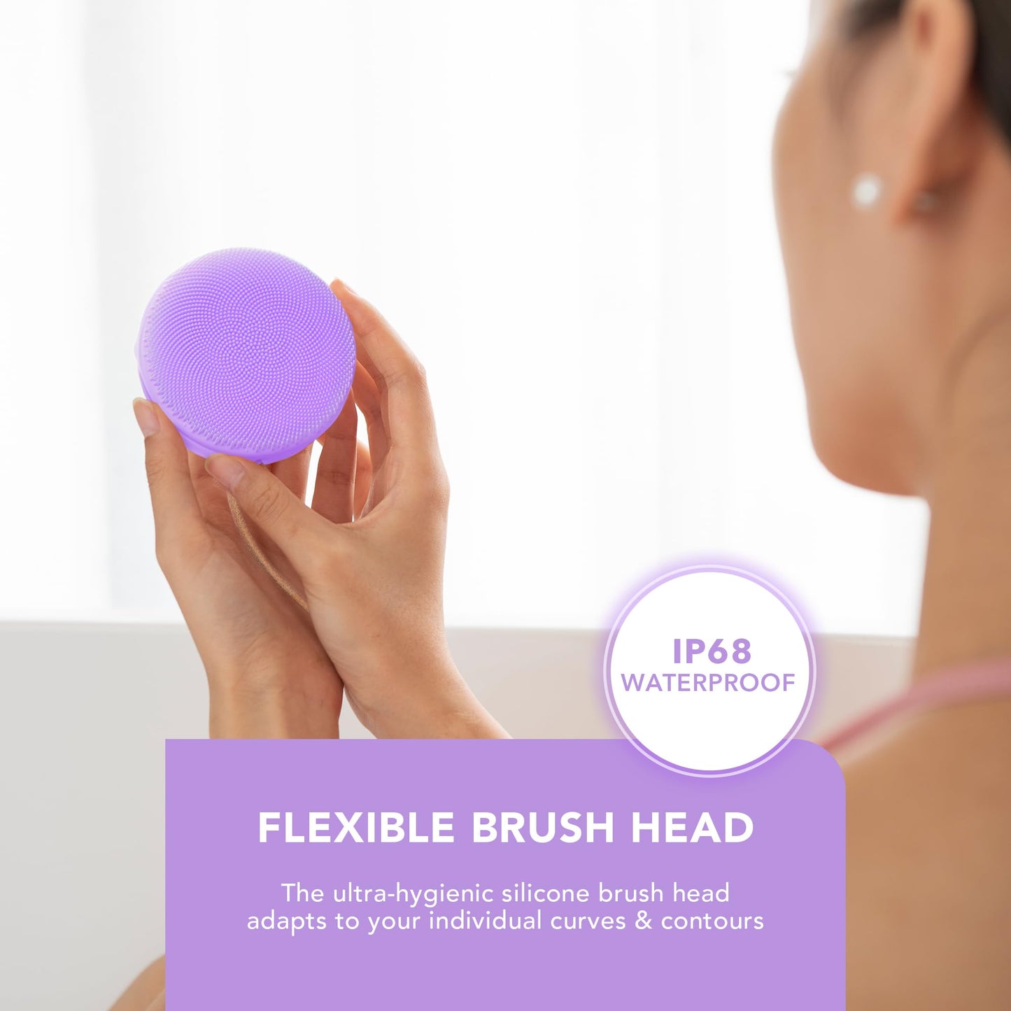 FOREO LUNA 4 body- Body Brush- Whole Body Skin Care - Exfoliating Body Scrubber- Enhances Absorption of Lotion Actives- Premium Lymphatic Drainage Beauty and Personal Care FOREO