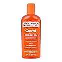 Hollywood Beauty Carrot Hair Oil, 8oz Bottle, Hair, Scalp, Skin, Nail, & Massage Oil, Helps Repair Damaged Hair & Skin, Can be Used as a Hot Oil Beauty & Personal Care Hollywood Beauty