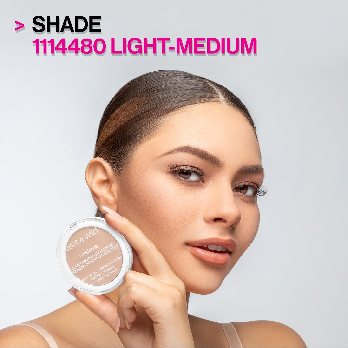 wet n wild Bare Focus Clarifying Finishing Powder | Matte | Pressed Setting Powder Light-Medium Beauty & Personal Care wet n wild