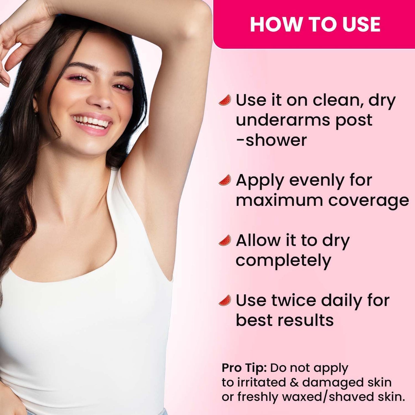 Dot&Key's Watermelon Cooling Underarm Roll On with AHA BHA for Odor Control, Fresh Aqua Fragrance, Sweat Control, Exfoliating Formula for Men, Women Beauty and Personal Care FOUNTINA
