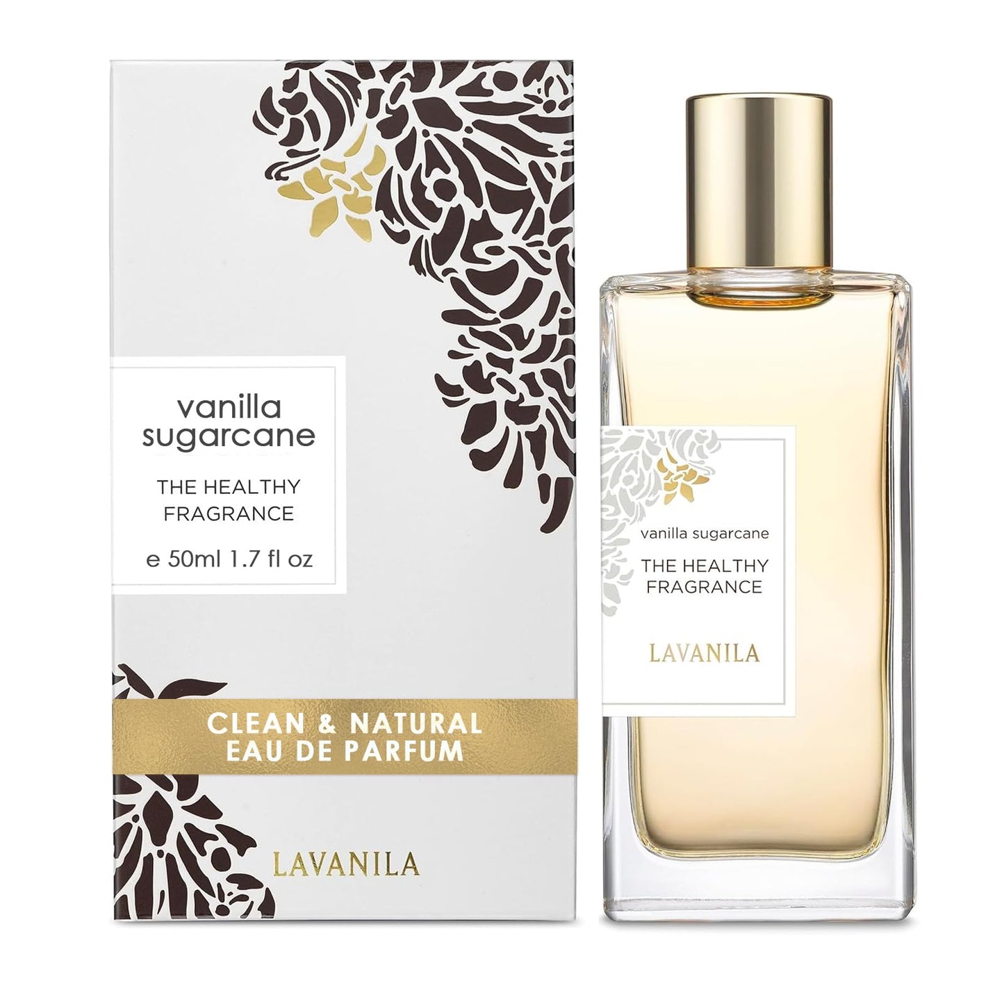 Lavanila Vanilla Sugarcane Perfume for Women, 1.7 Fl Oz - Clean and Natural Eau de Parfum Made In USA Beauty & Personal Care Lavanila