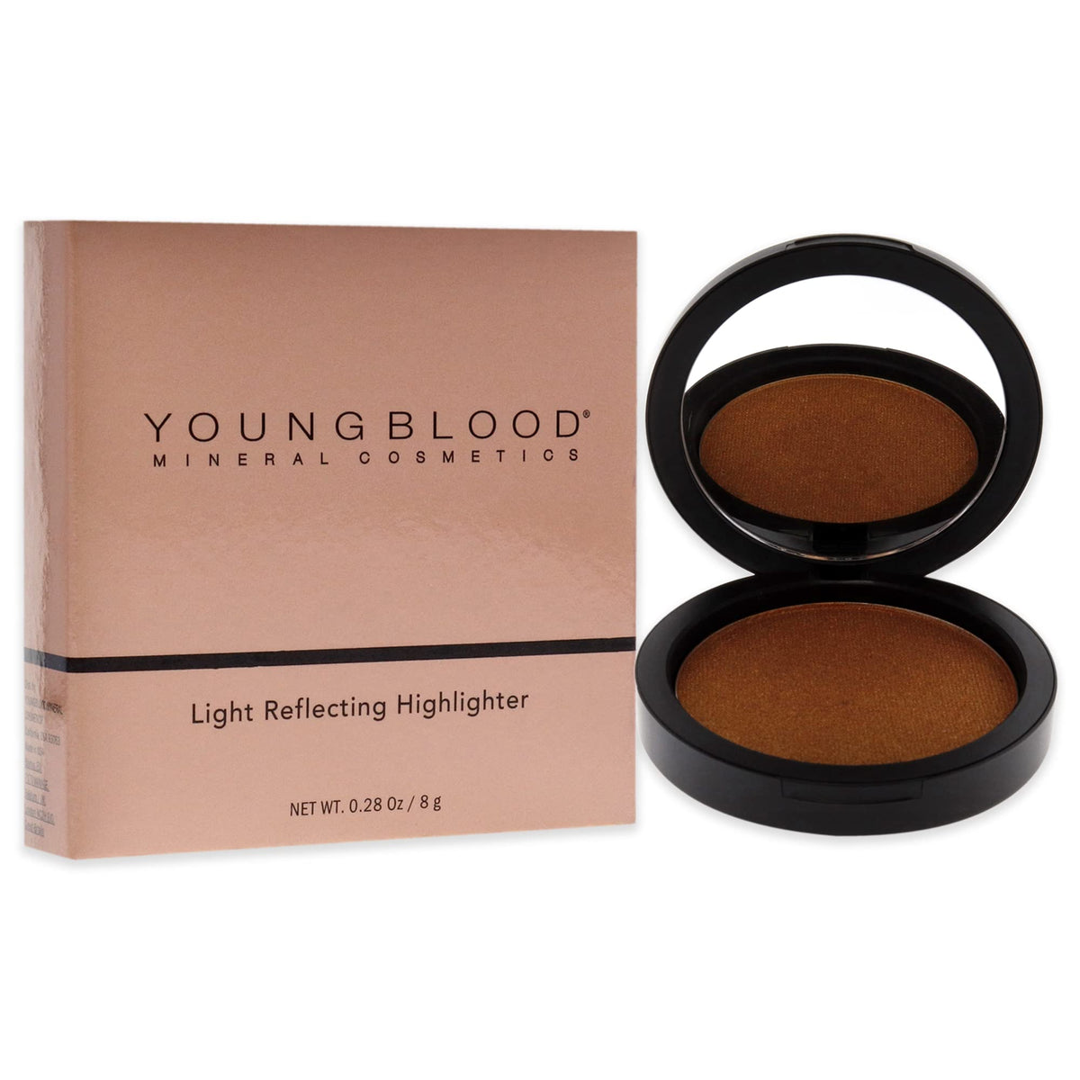 Youngblood Clean Luxury Cosmetics Light Reflecting Highlighters | Natural Radiant Complexion Highlight with Diamond Powder | Cruelty Free, Paraben