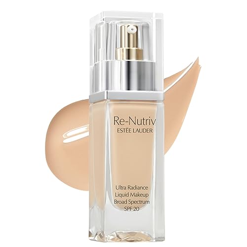 Estée Lauder Re-Nutriv Ultra Radiance Liquid Foundation SPF 20 | Luxurious, Hydrating, Long-Wearing, 1 Fl Oz, 2W0 Warm Vanilla Beauty & Personal Care Estée Lauder