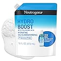 Neutrogena Hydro Boost Fragrance Free Hydrating Gel Facial Cleanser with Hyaluronic Acid, Daily Foaming Face Wash & Makeup Remover, Gentle Face Wash Beauty & Personal Care Neutrogena