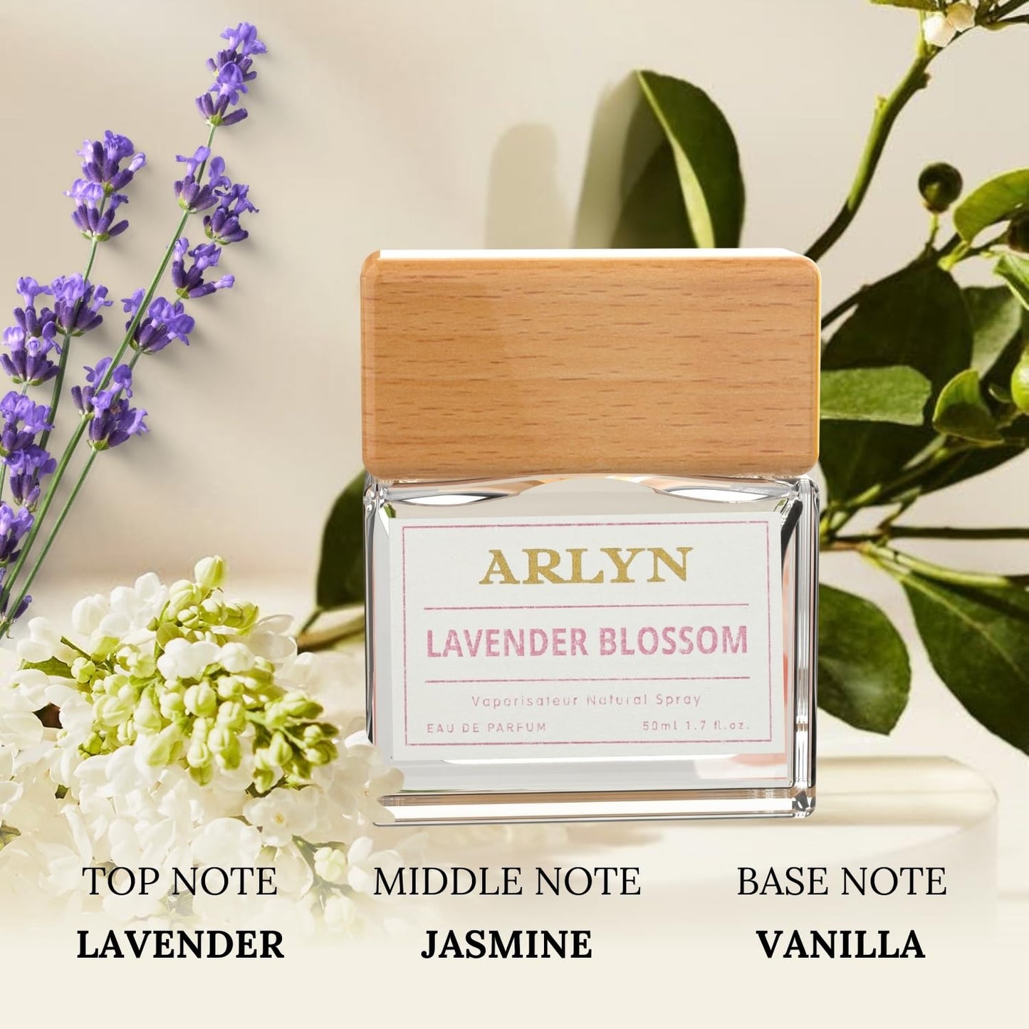 ARLYN Lavender Blossom Eau De Parfum Inspired by Y.S.L Li.b.re, Long-Lasting Perfume for Women, Vegan & Eco-Conscious with Clean Ingredients Beauty & Personal Care ARLYN BY BELLEVUE PARFUMS