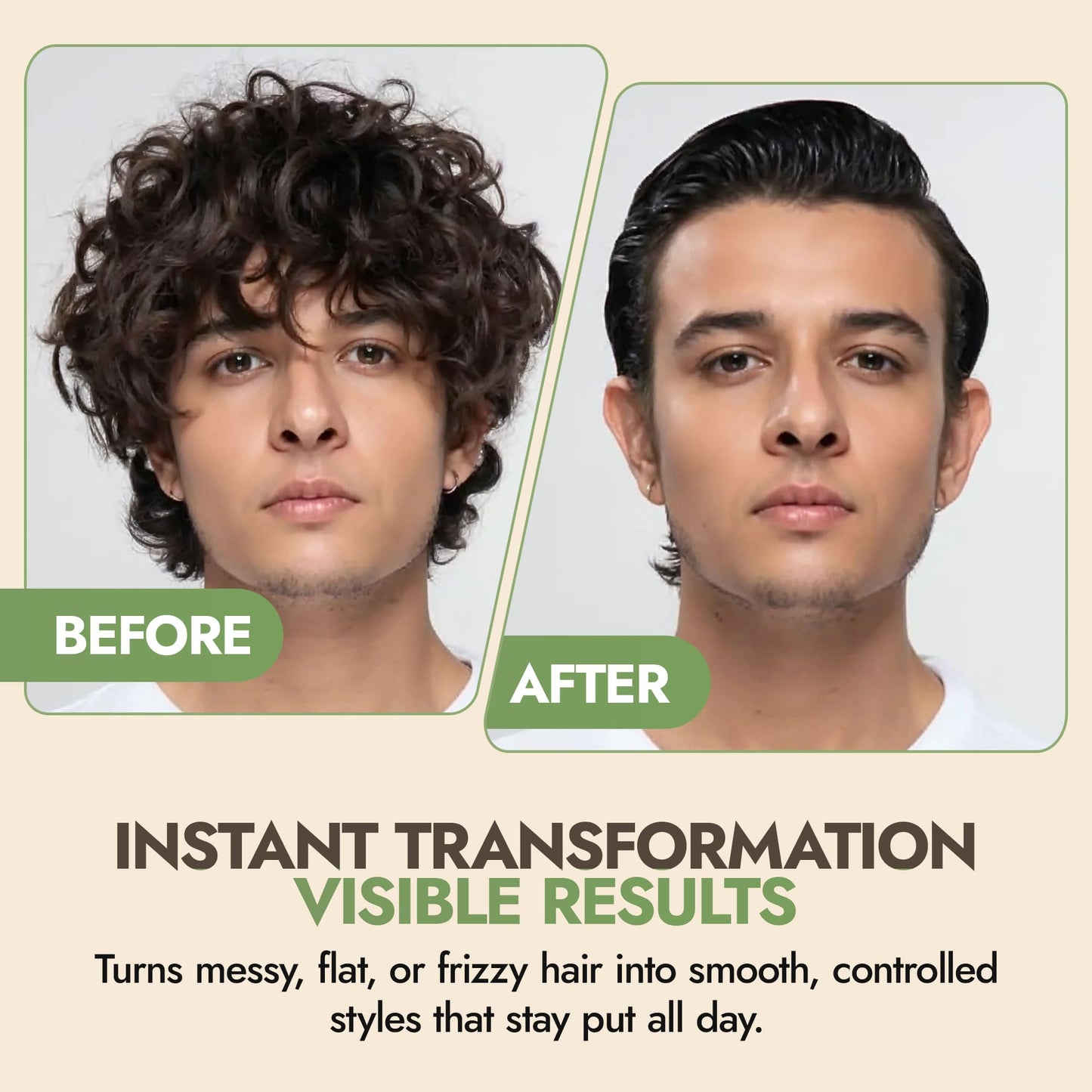 Nature’s Brand - Herbal Choice Mari Organic Hair Gel, 8 Oz - All-Day Hold for Curly & Straight Hair, Nourishing, Rosehip & Olive Oil Gel with Sweet Beauty & Personal Care Nature's Brands