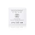 Little Seed Farm All Natural Deodorant Cream - Unscented - Aluminum Free Deodorant for Women or Men, Net Wt. 2.4oz | 68g Beauty & Personal Care Little Seed Farm