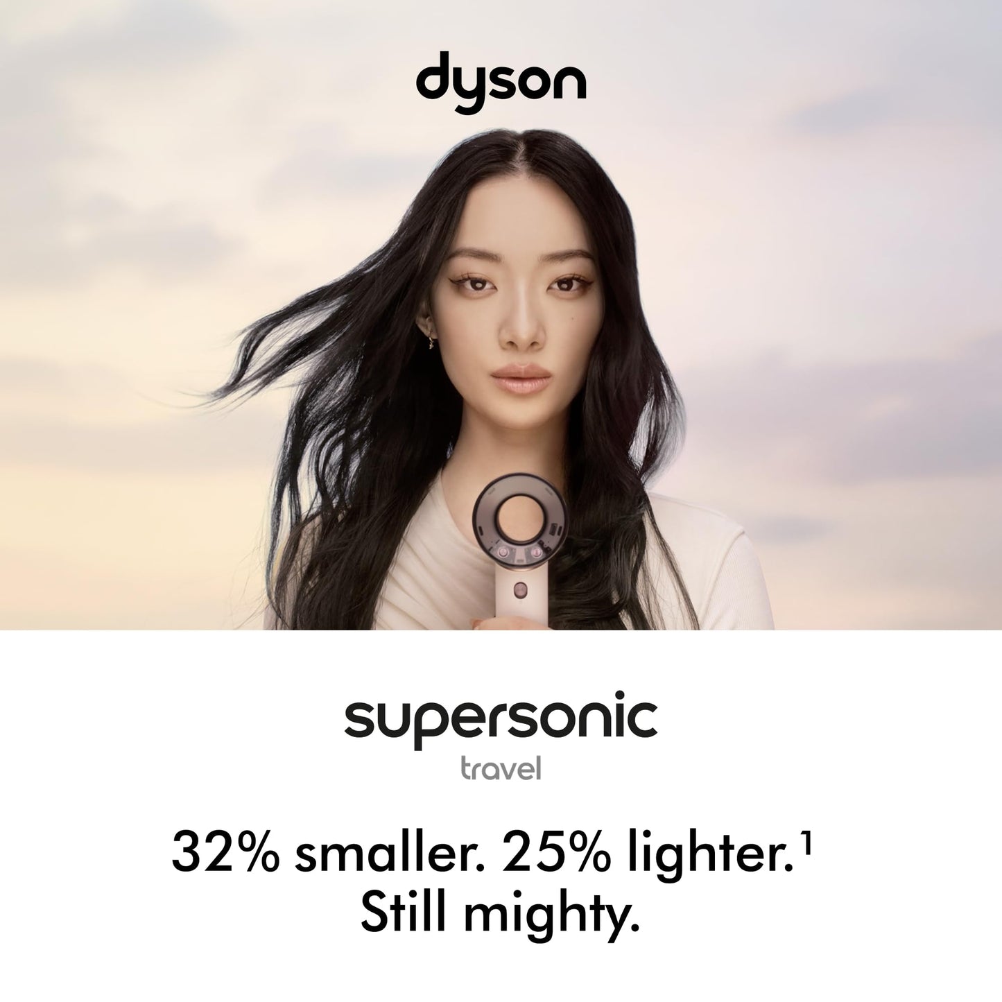 Dyson Supersonic Travel Hair Dryer, Lightweight, Universal Voltage, Compatible with Supersonic and Supersonic Nural attachments Beauty and Personal Care Dyson