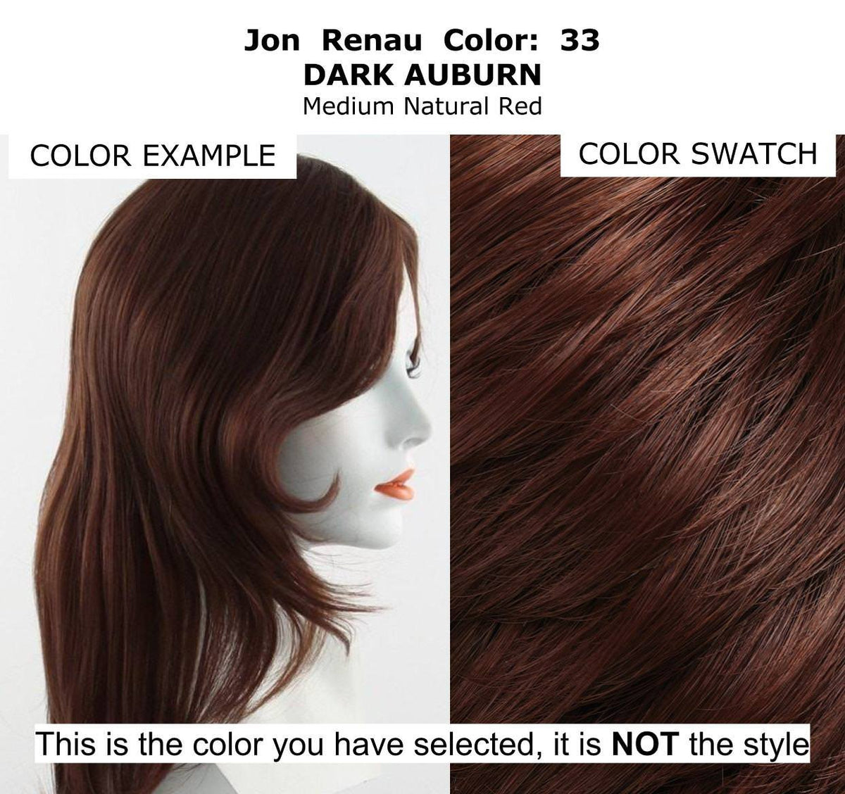 Fun Bun Hair Wrap Color 33 Dark Auburn - Easihair Hairpieces Elastic Band 4" Length UpDo Ponytail Accent Synthetic Fiber Curly Wavy Locks 676a Bundle