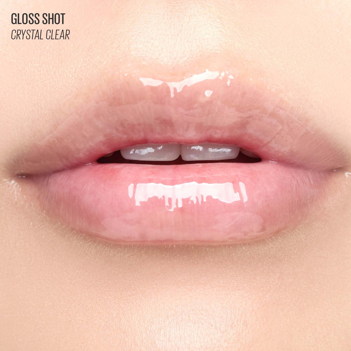 Kaja Lip Balm - Gloss Shot 01 Crystal Clear - High Shine, Non-Sticky, with Jojoba Oil, Sheer, Hydrating, Juicy, Plumper Looking, Non-irritating, Shea Beauty and Personal Care Kaja