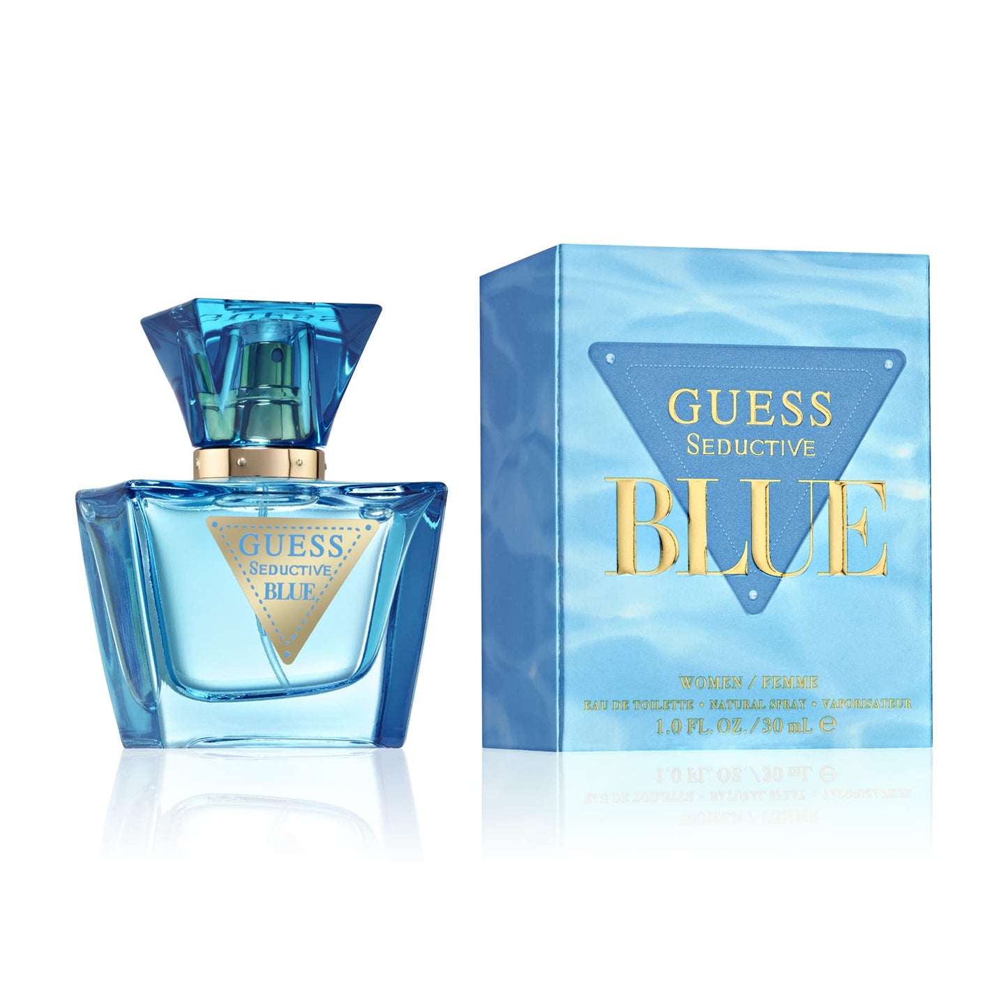 Guess Seductive Blue Women/Femme Eau de Toilette Perfume Spray For Women, 1.0 Fl. Oz. Beauty & Personal Care GUESS