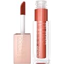 Maybelline Lifter Gloss, Hydrating Lip Gloss with Hyaluronic Acid, High Shine for Plumper Looking Lips, Sand, Rose Neutral, 0.18 Ounce Beauty & Personal Care MAYBELLINE