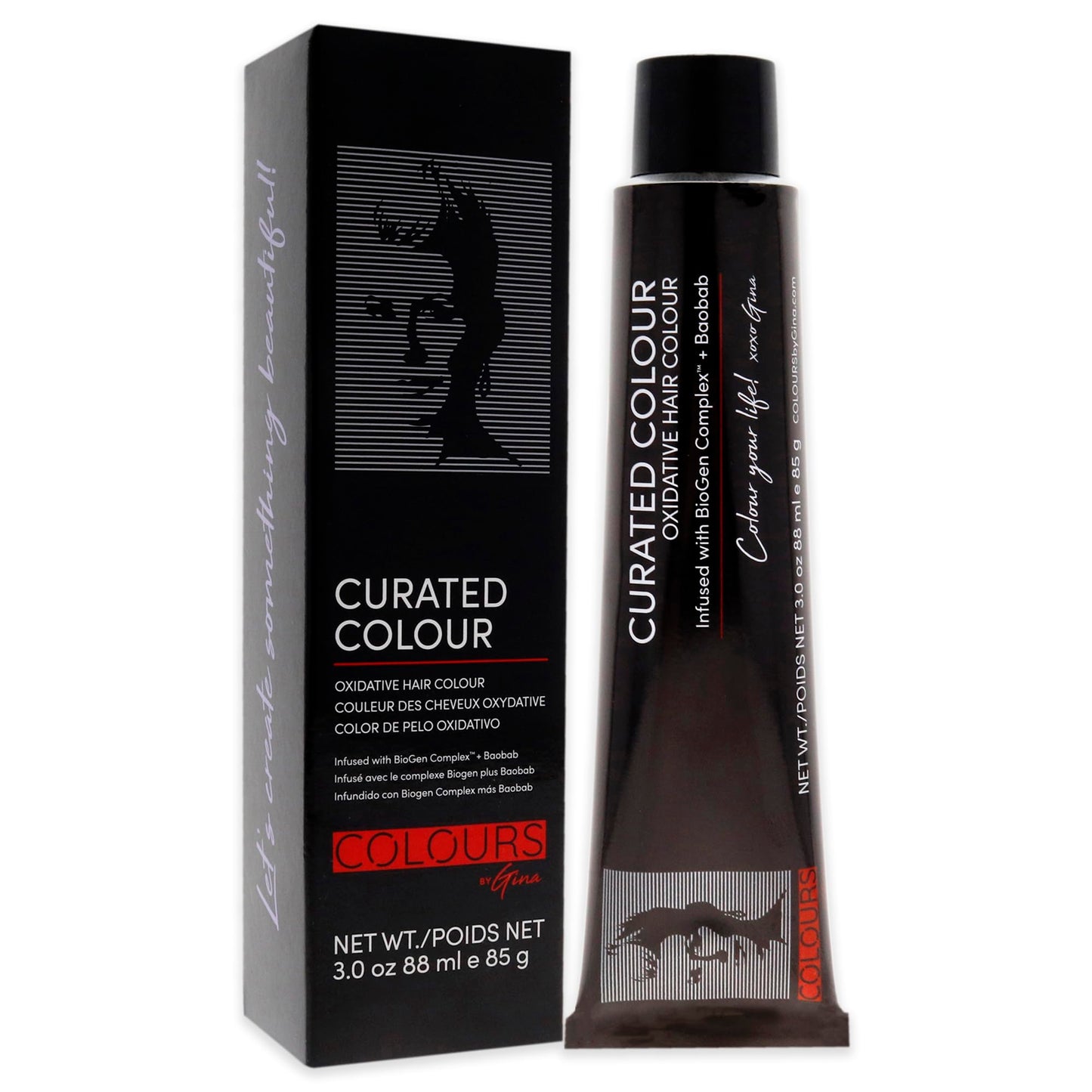 Colours By Gina Curated Colour - 11.21-11VB High Lift Cool Violet Blonde by Colours By Gina for Unisex - 3 oz Hair Color Beauty & Personal Care Colours By Gina