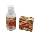 Greenwich Bay Trading Company Botanical Collection Bundle: Pomegranate - 2oz Mini Wrapped Soap Block + 2oz Mini Shea Butter Lotion, 1 Count (Pack Beauty & Personal Care Greenwich Bay Trading Company