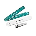 Tweezerman Majestic Turquoise Manicure Set Beauty & Personal Care Tweezerman