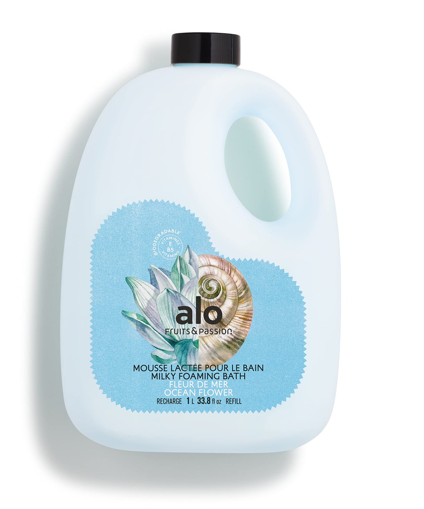Fruits and Passion Milky Foaming Bath Refill 1 Liter - Ocean Flower Beauty and Personal Care Fruits and Passion