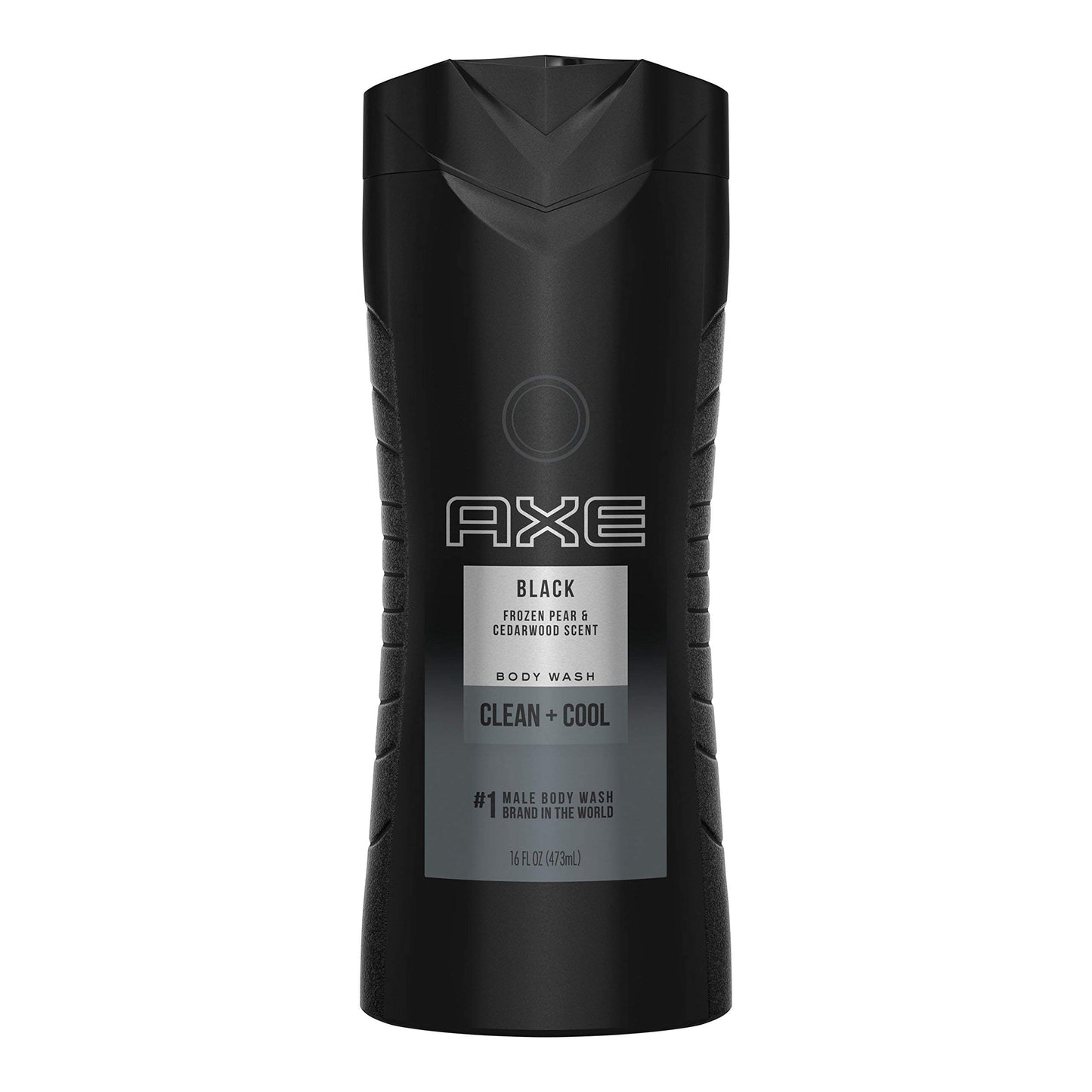 AXE Body Wash 12h Refreshing Scent Cleanser Black Frozen Pear and Cedarwood Men's Body Wash with 100 percent Plant-Based Moisturizers 16 oz Beauty & Personal Care AXE