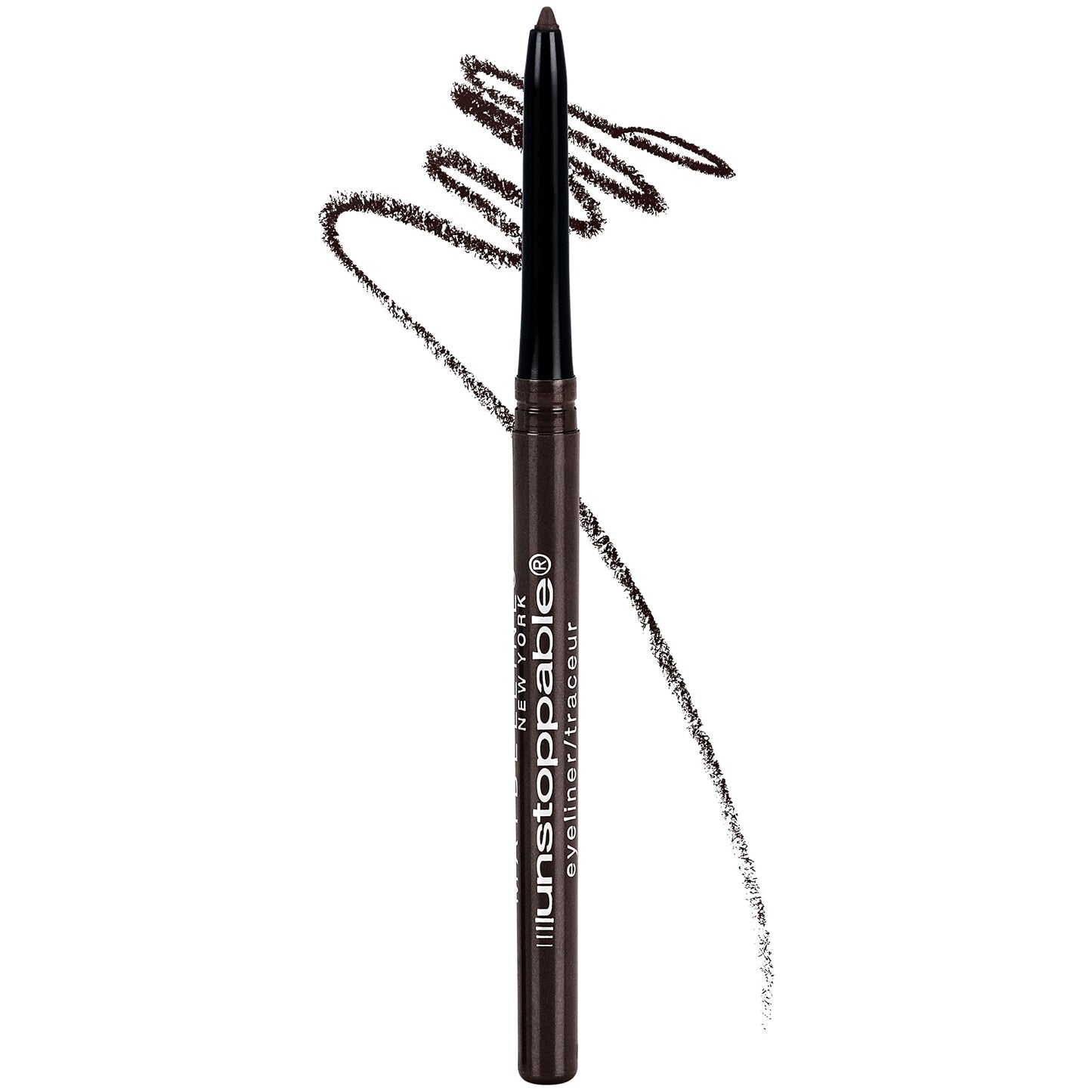 Maybelline Unstoppable Waterproof Mechanical Brown Eyeliner Pencil, Easy to Apply, Smooth Glide, Up to 24 Hour Wear, Espresso Beauty & Personal Care MAYBELLINE