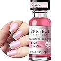 Perfect Formula Pink Gel Coat - Rosey Glow Nail Strengthener & Keratin Treatment, 0.6 oz - Protein-Rich, Glossy Pink Gel Nail Polish for Damaged Nails Beauty & Personal Care Perfect Formula