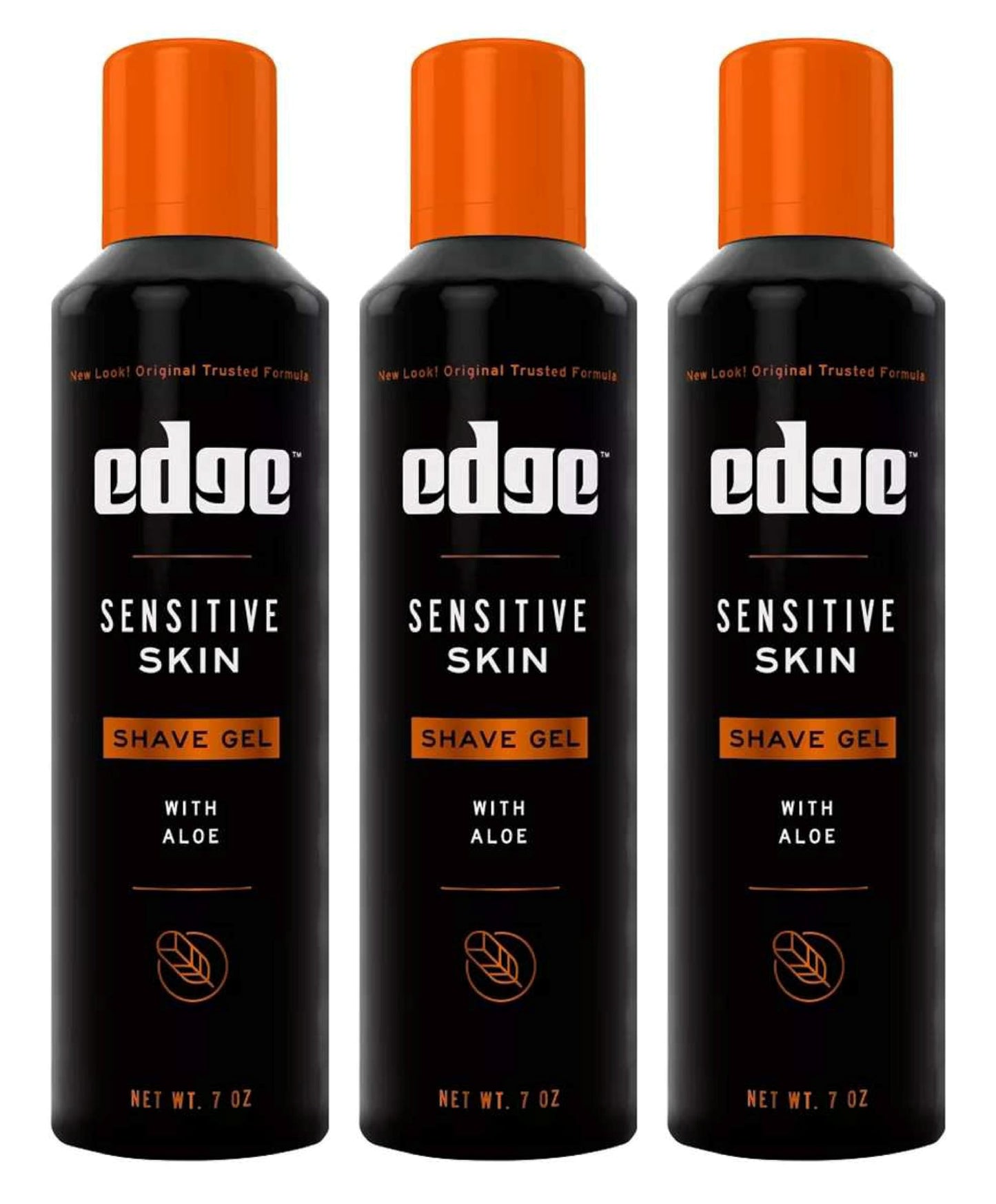 Edge Shave Gel Sensitive 7 Ounce (207ml) (3 Pack) Beauty and Personal Care Edge