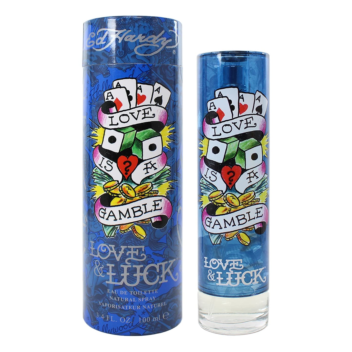 Love&Luck/Christian Audigier Edt Spray 3.4 Oz (M)F_AB Beauty & Personal Care Christian Audigier