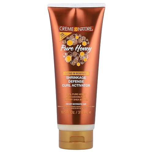 Creme Of Nature Pure Honey Curl Activator 10.5 Ounce Tube (310ml) (3 Pack) Beauty & Personal Care Creme of Nature