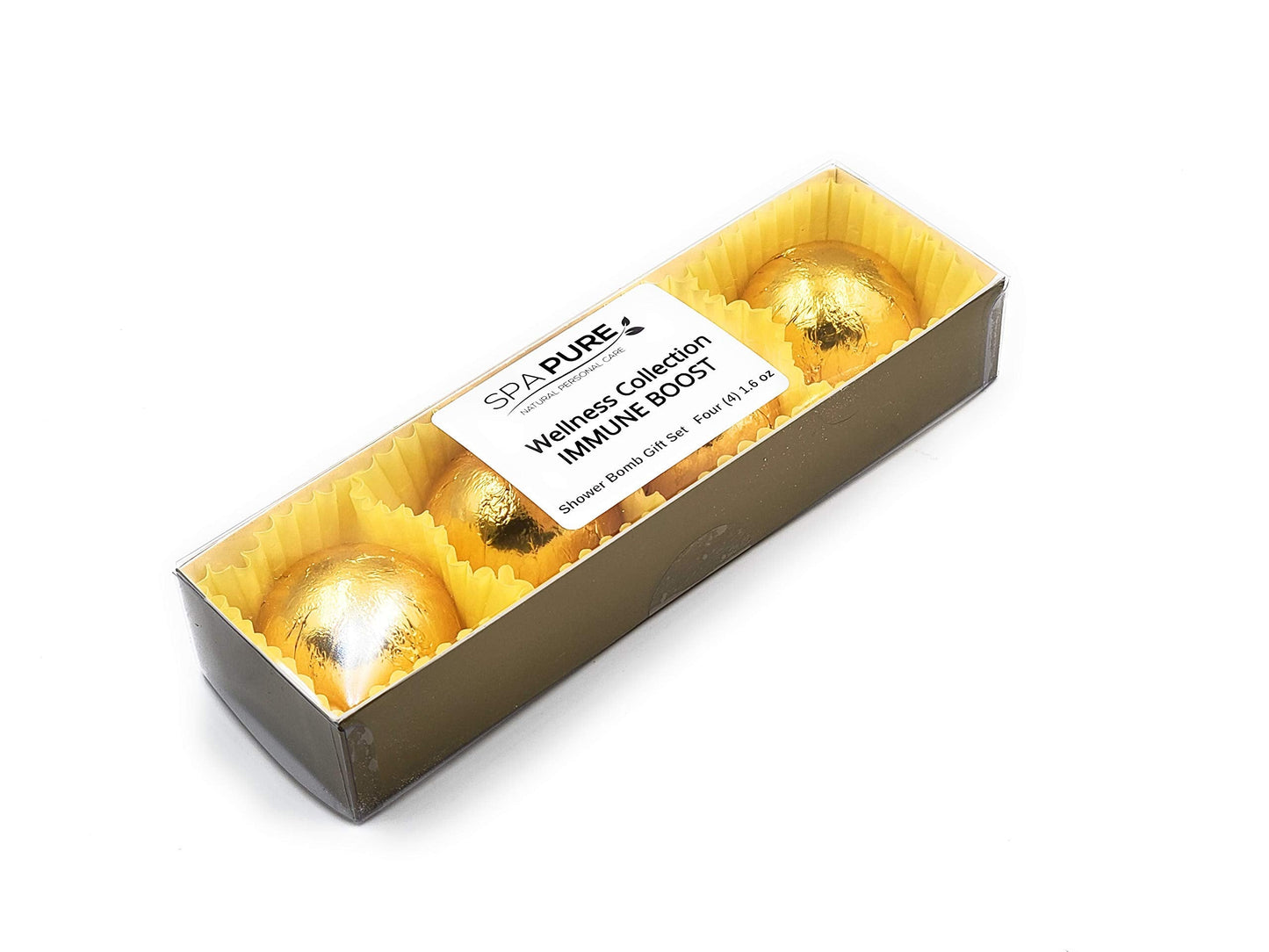 Spa Pure Immune Boost Aromatherapy Shower Steamers Bombs - Shower Bombs with Essential Oils - Unisex Bath Melts - Self Care and Relaxation Shower Beauty and Personal Care Spa Pure