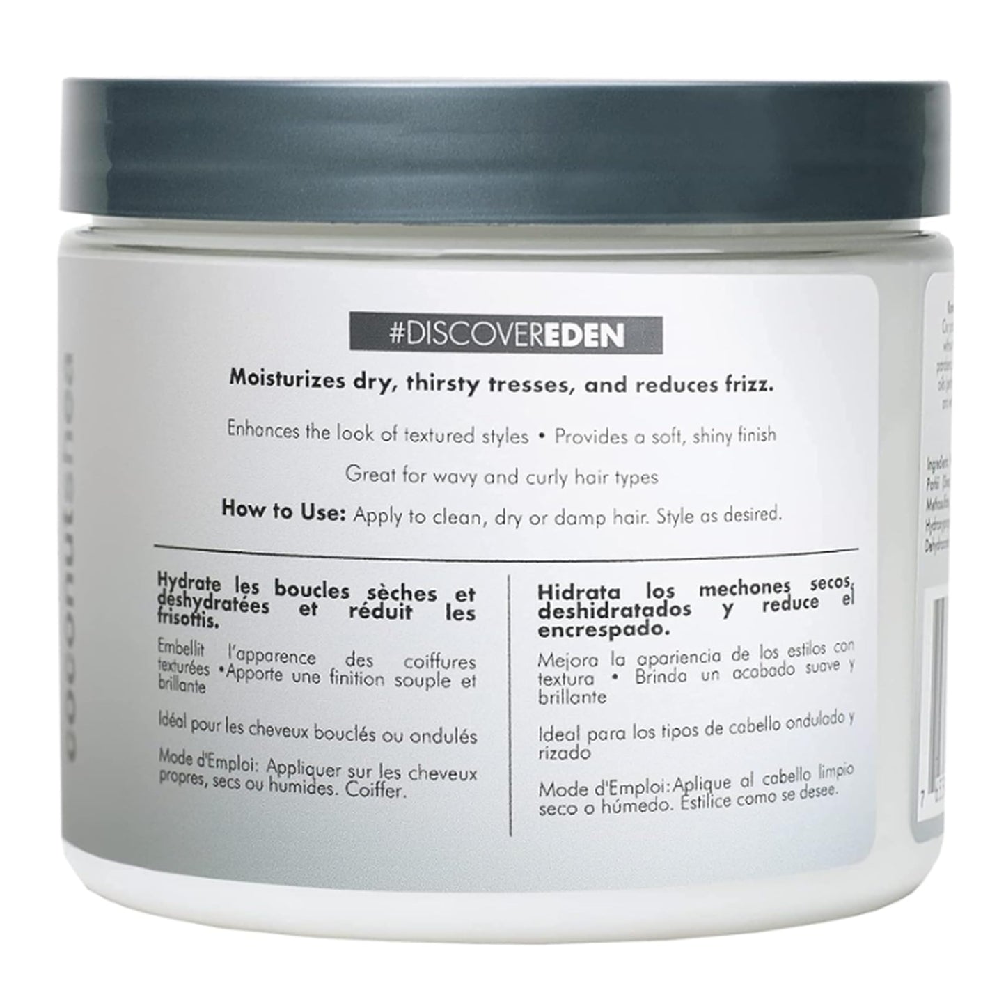 EDEN BodyWorks Coconut Shea Pudding Soufflé | Curl Cream for Curly Hair Products| Styling Cream for Soft Curls Hair Products | 16 oz Beauty & Personal Care EDEN BodyWorks