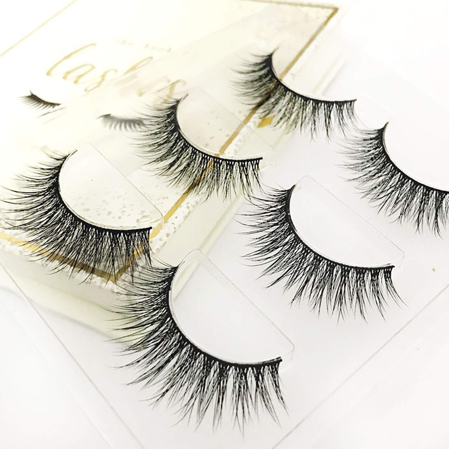 The Book of Lashes: Volume 1 - (Reusable False Eyelashes) - (Cruelty Free) - (3 Pairs) Beauty & Personal Care The Book of Lashes