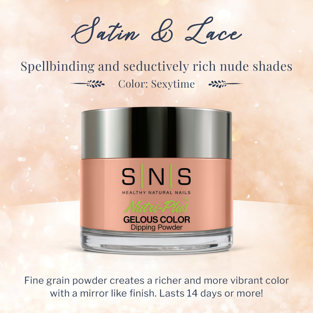 SNS Nail Dip Powder, Gelous Color Dipping Powder - Salon & DIY Nail Art