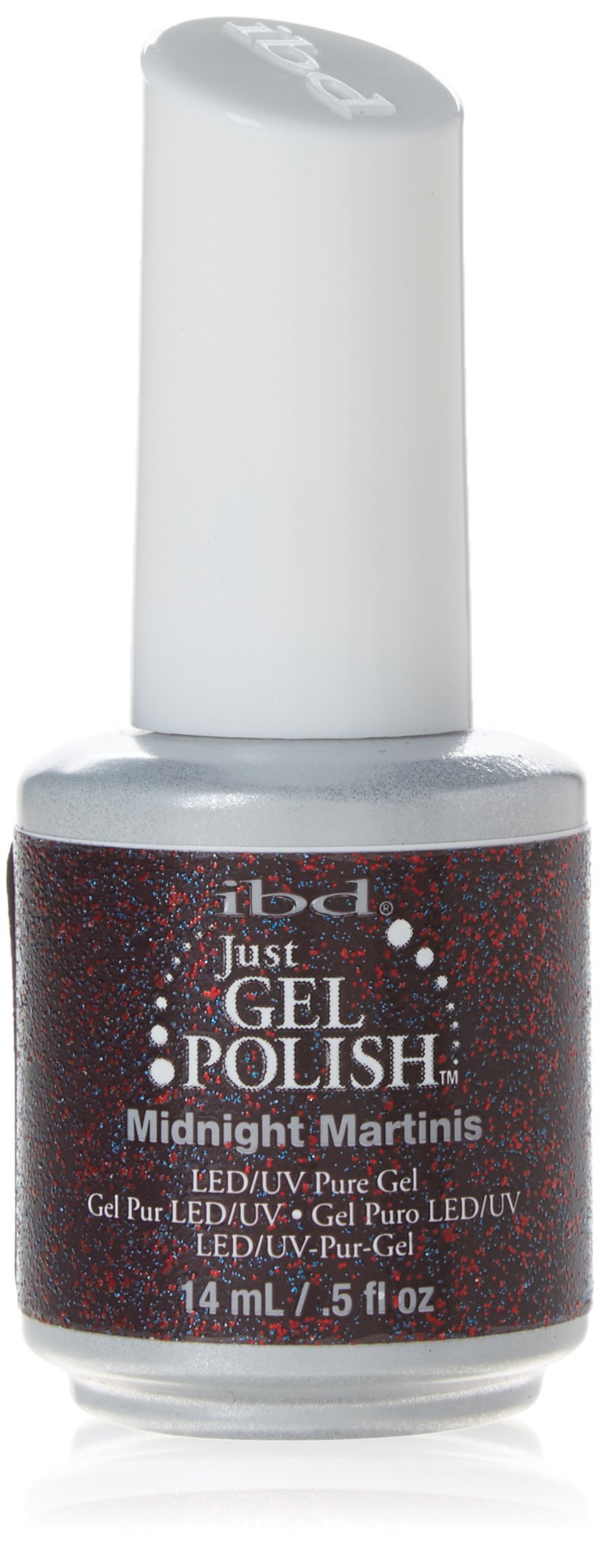 IBD Just Gel Soak Off Purple Nail Polish, Midnight Martinis