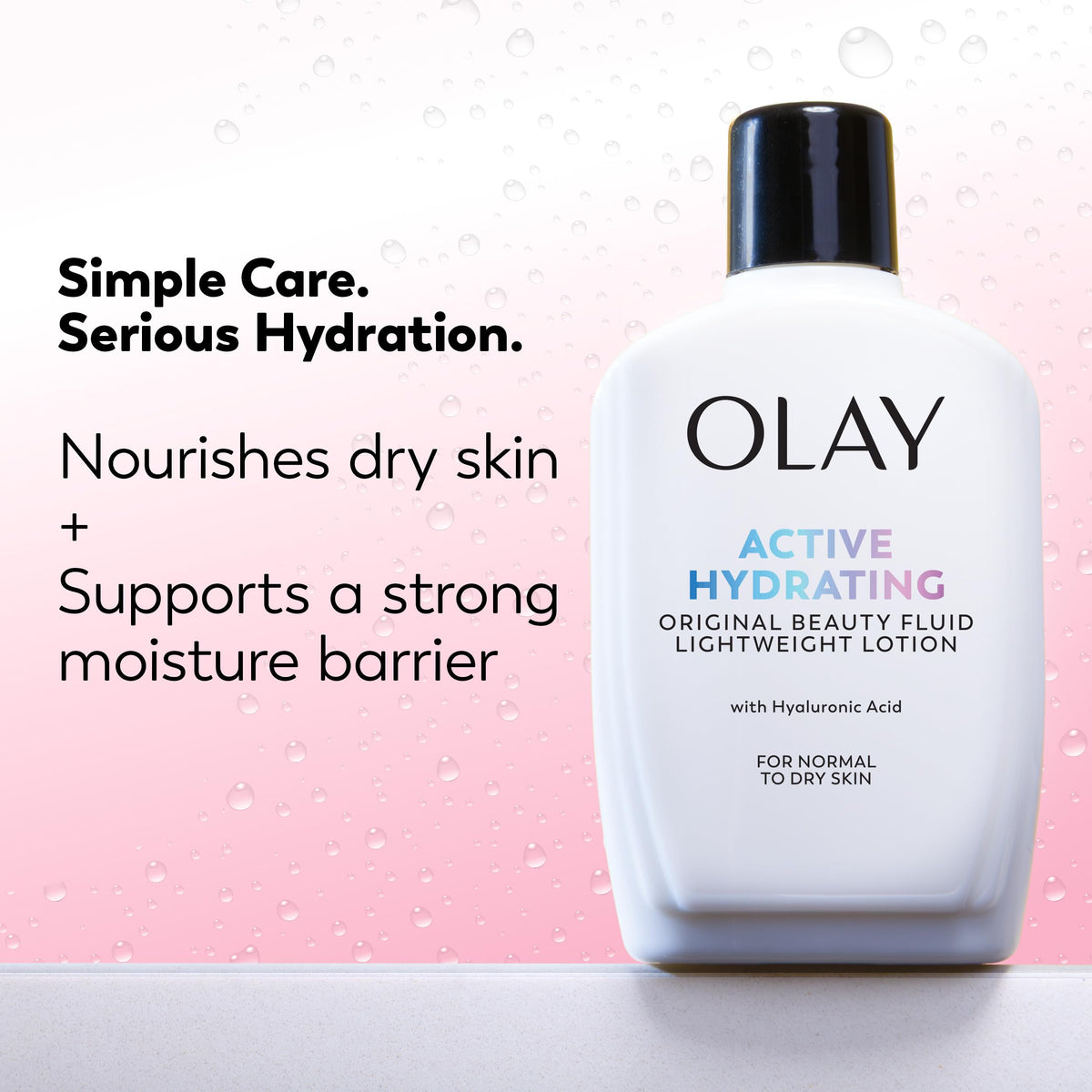 Olay Face Moisturizer, Active Hydrating Beauty Fluid Lotion, Original Facial Moisturizer, 4 Oz. (Pack of 2) Beauty & Personal Care Olay