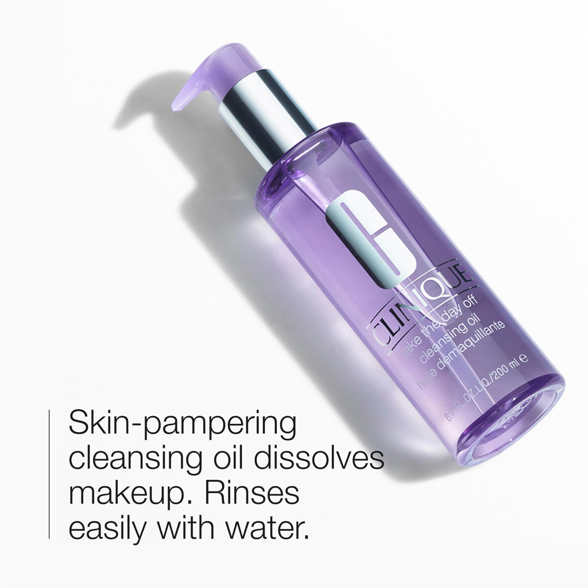 Clinique Take The Day Off Cleansing Oil Makeup Remover | Dissolves Makeup + Sunscreen | For All Skin Types, 6.7 Fl Oz Beauty & Personal Care Clinique