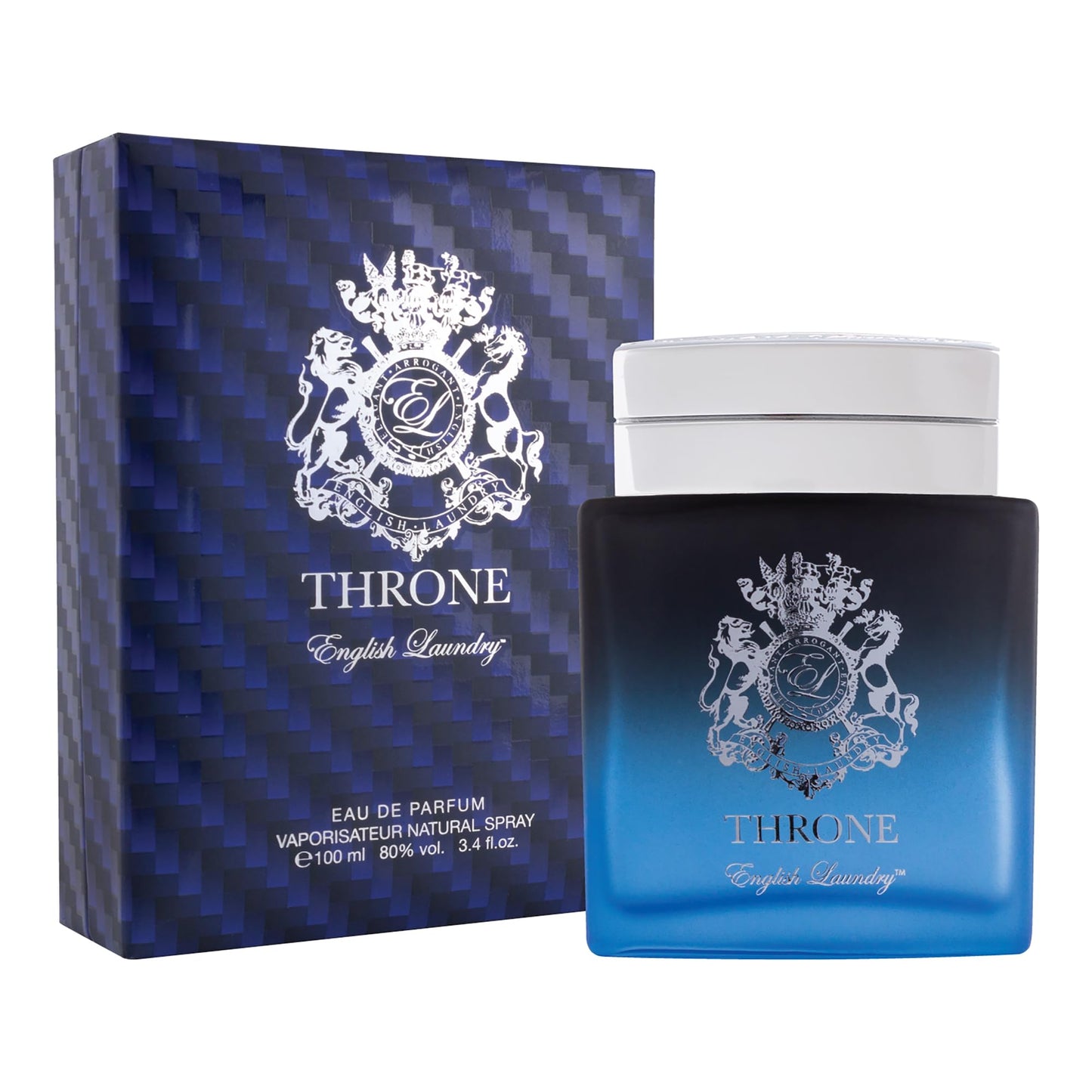 English Laundry Throne 3.4oz Eau de Parfum, 3.4 fl. oz. Beauty & Personal Care English Laundry