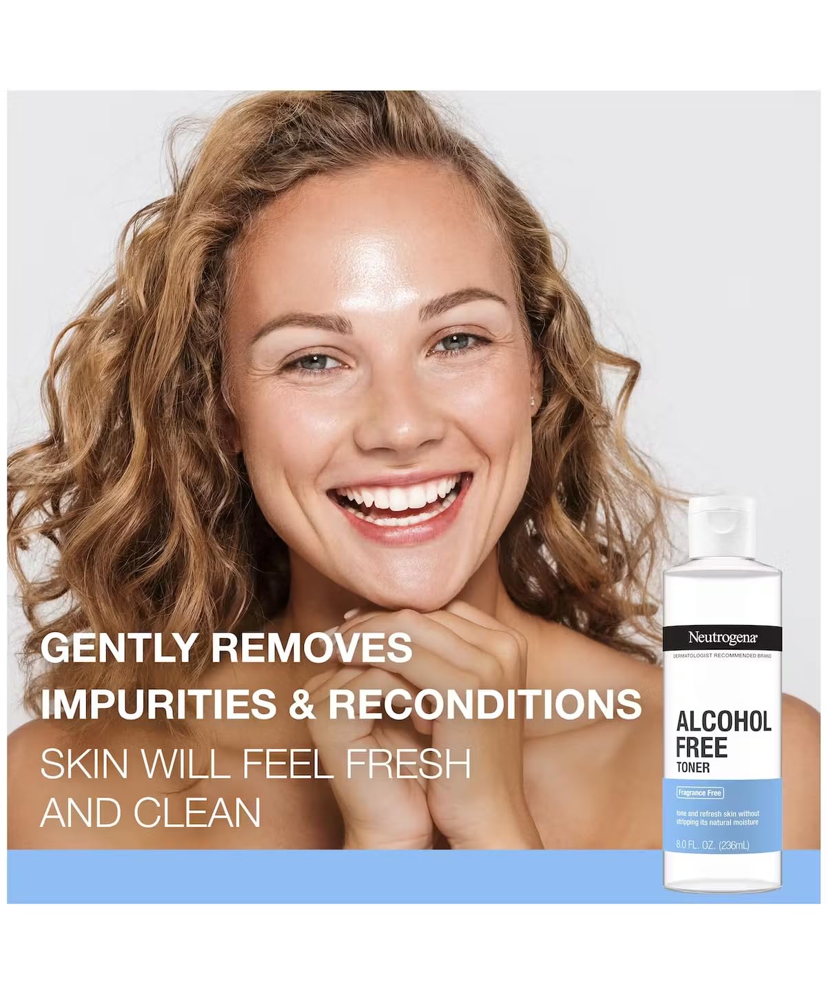 Neutrogena Alcohol-Free Toner, 8.5 Fluid Ounce (Pack of 3) Beauty & Personal Care Neutrogena