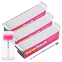 960 pcs Lint Free Nail Wipes Cotton Pads Remover to Soak Off Acrylic Gel Nail Polish with Pumb Bottle Dispenser and 1 Cuticle Pusher Tbestmax Beauty & Personal Care Tbestmax