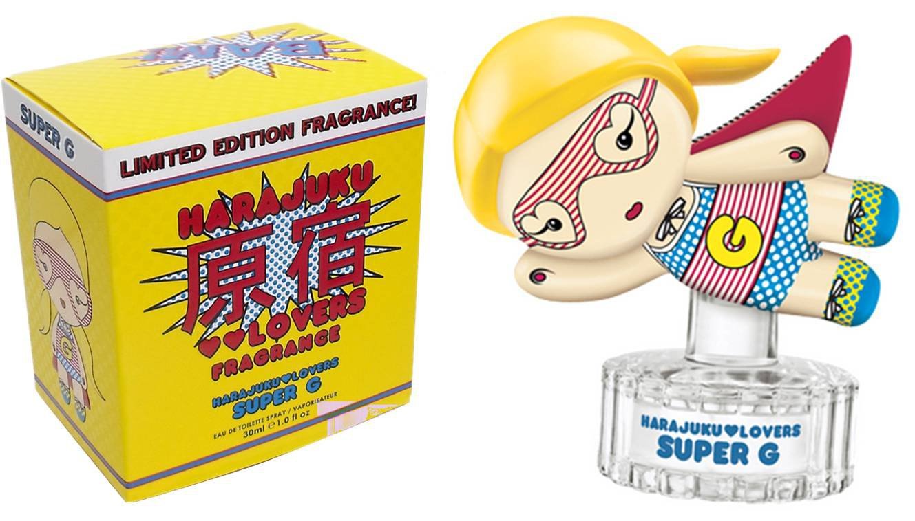 Gwen Stefani Harajuku Lovers Super G Eau De Toilette Spray Limited Edition for Women, 1 Ounce Beauty & Personal Care Gwen Stefani