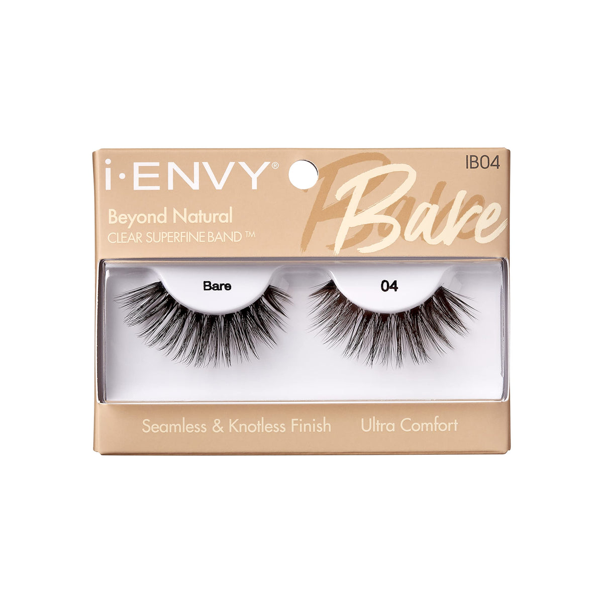 i-ENVY False Lashes Bare Beyond Natural Eyelashes Lightweight Fake Lashes (4) Beauty & Personal Care i•ENVY