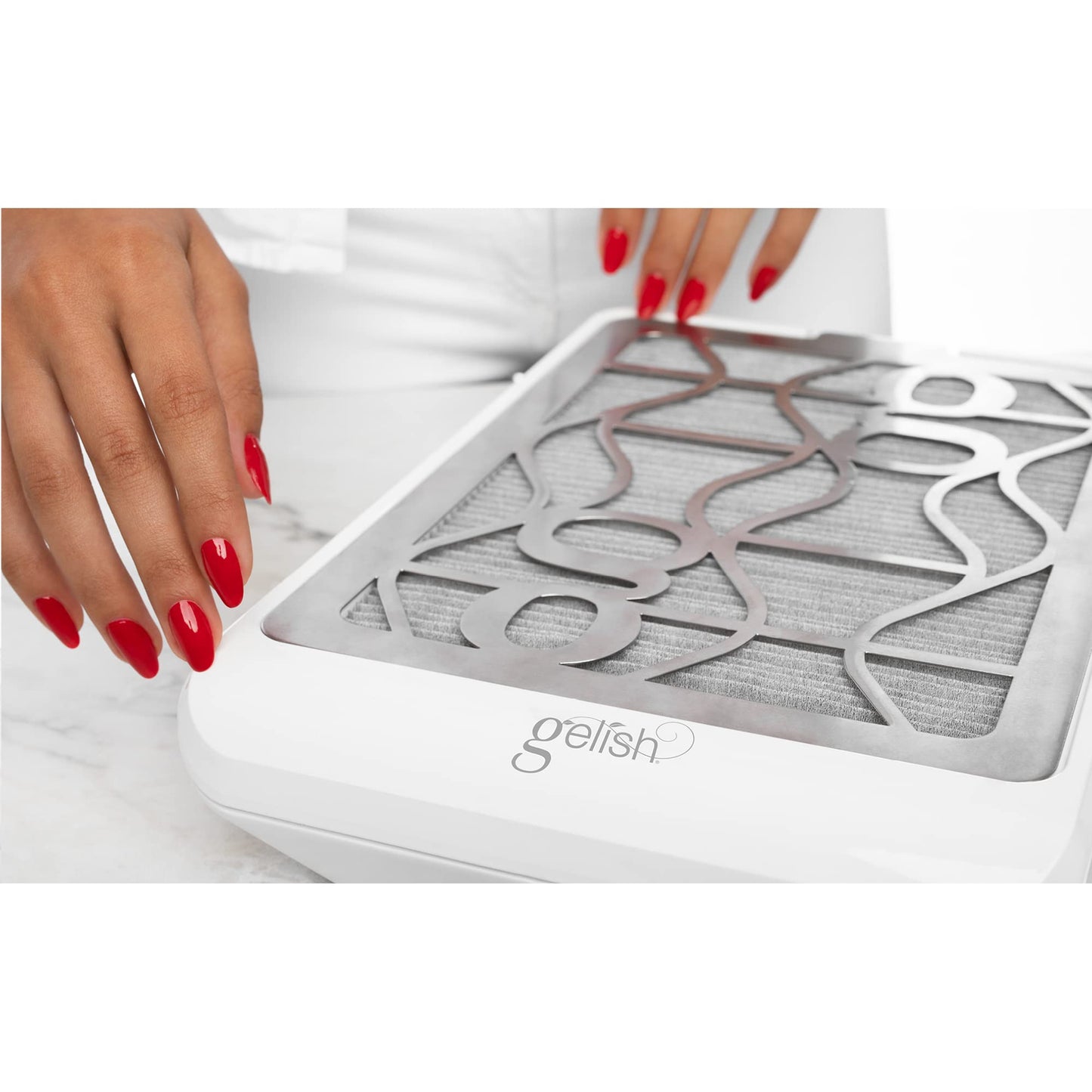 Gelish Vortex Dust Collector - Nail Dust Collector, Nail Tech Essential, Portable, Powerful, Efficient, and Rechargeable System for Salon & Home Use. Beauty & Personal Care Gelish