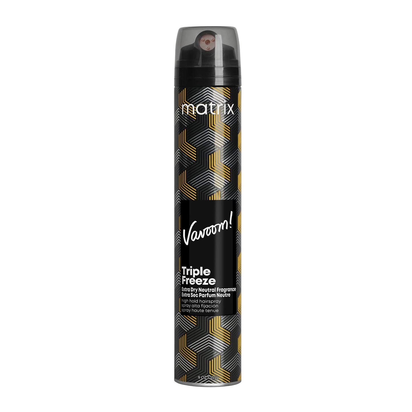 Matrix Vavoom Triple Freeze Extra Dry Hairspray | Adds Volume and Lift | Fast-Drying, 24 Hour Hold | Humidity Resistant | Hair Styling Product | 9 Oz. Beauty & Personal Care MATRIX