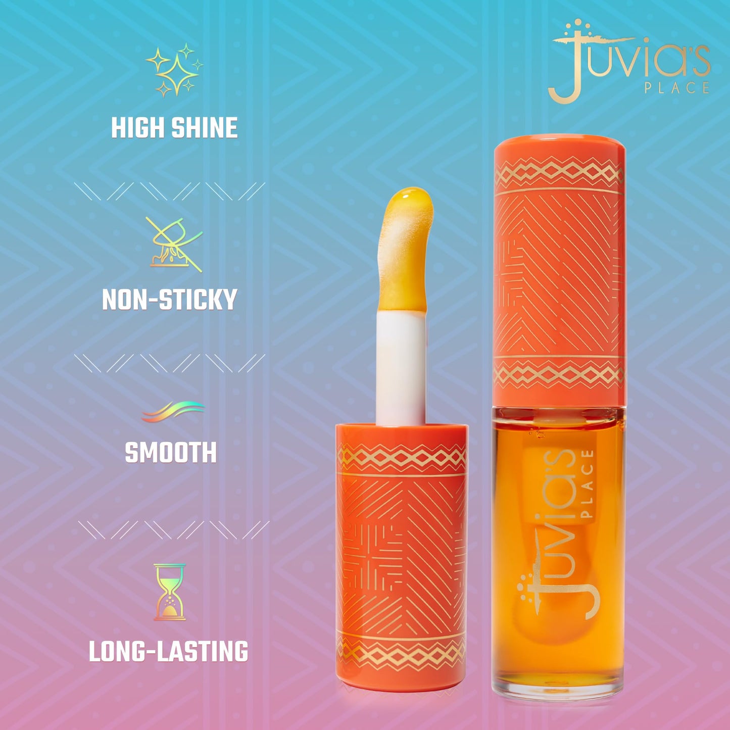 Juvia's Place Magic Lip Oil - Sweet Orange - Smooth, Hydrating w/Vitamin E for Soft, Glossy, Juicy Lips - Infused with Fruit Extracts - Tinted, Beauty & Personal Care Juvia's Place