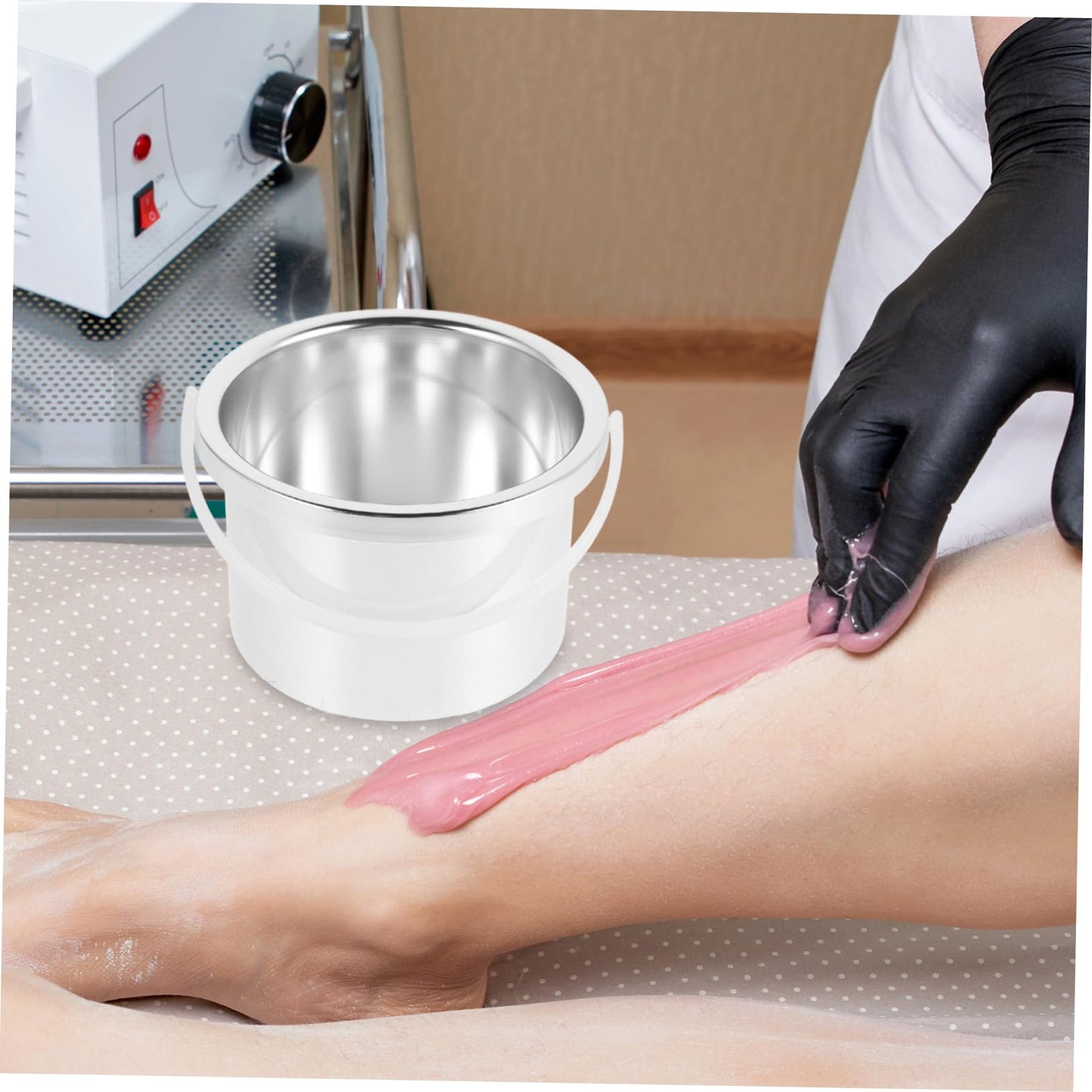 AUTSUPPL Wax Melting Pot Replacement Dish 4.72In Aluminum Inner Pot for Wax Warmer Burner Hair Removal Waxing Efficient Heat Conduction Beauty and Personal Care AUTSUPPL