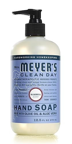 MRS. MEYER'S Clean Day Hand Soap, Made with Essential Oils, Biodegradable Formula, Bluebell, 12.5 fl. oz Beauty & Personal Care Mrs. MEYER'S