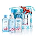 Vital Luxury Bath & Body Care Travel Set - Home Spa Set with Body Lotion, Shower Gel and Fragrance Mist, Personal Body Care Travel Set (City of Love) Beauty & Personal Care Vital Luxury