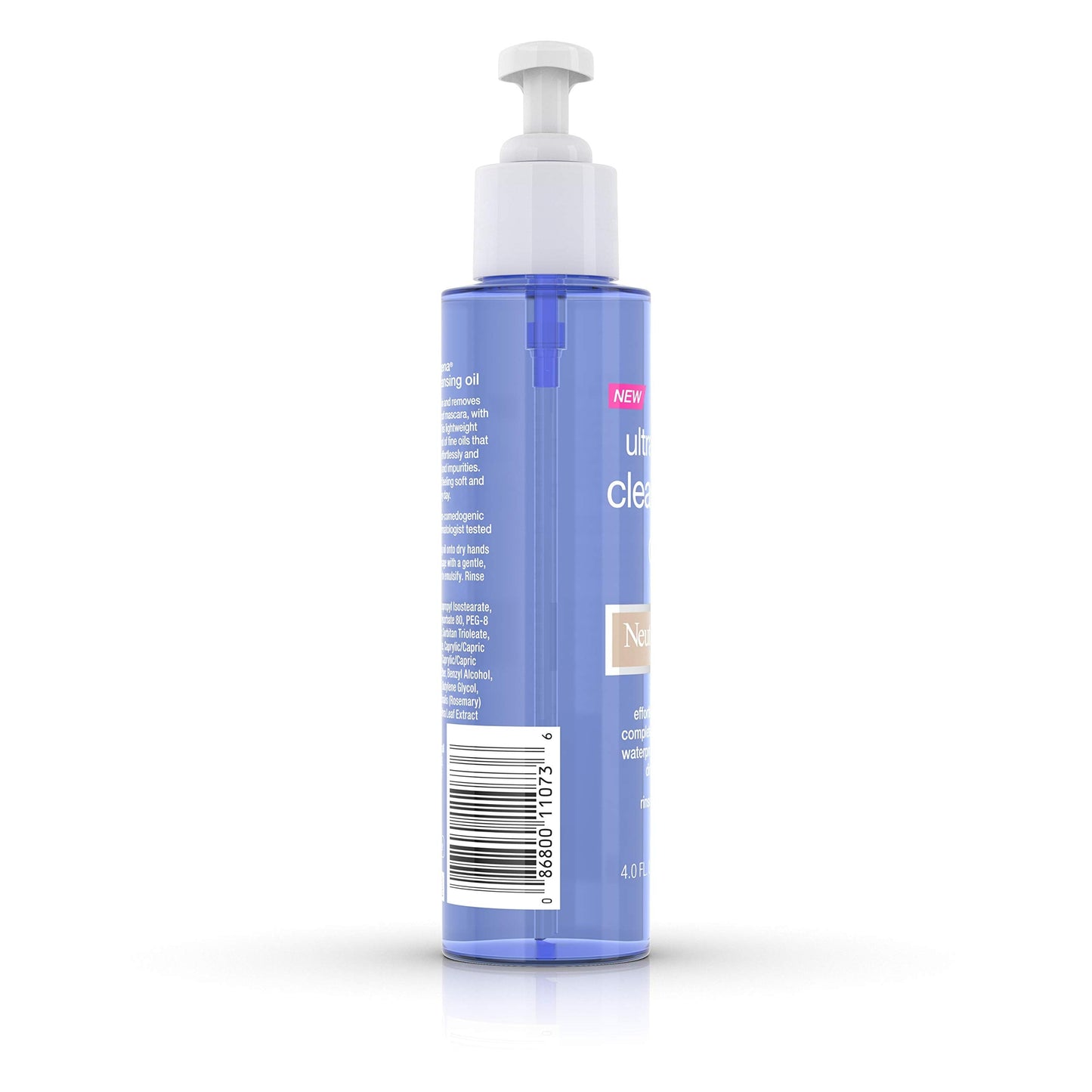 Neutrogena Ultra Light Facial Cleansing Oil & Makeup Remover, Non-Comedogenic Face Oil Cleanser to Remove Dirt, Oil, Makeup & Waterproof Mascara, 4 Beauty & Personal Care Neutrogena
