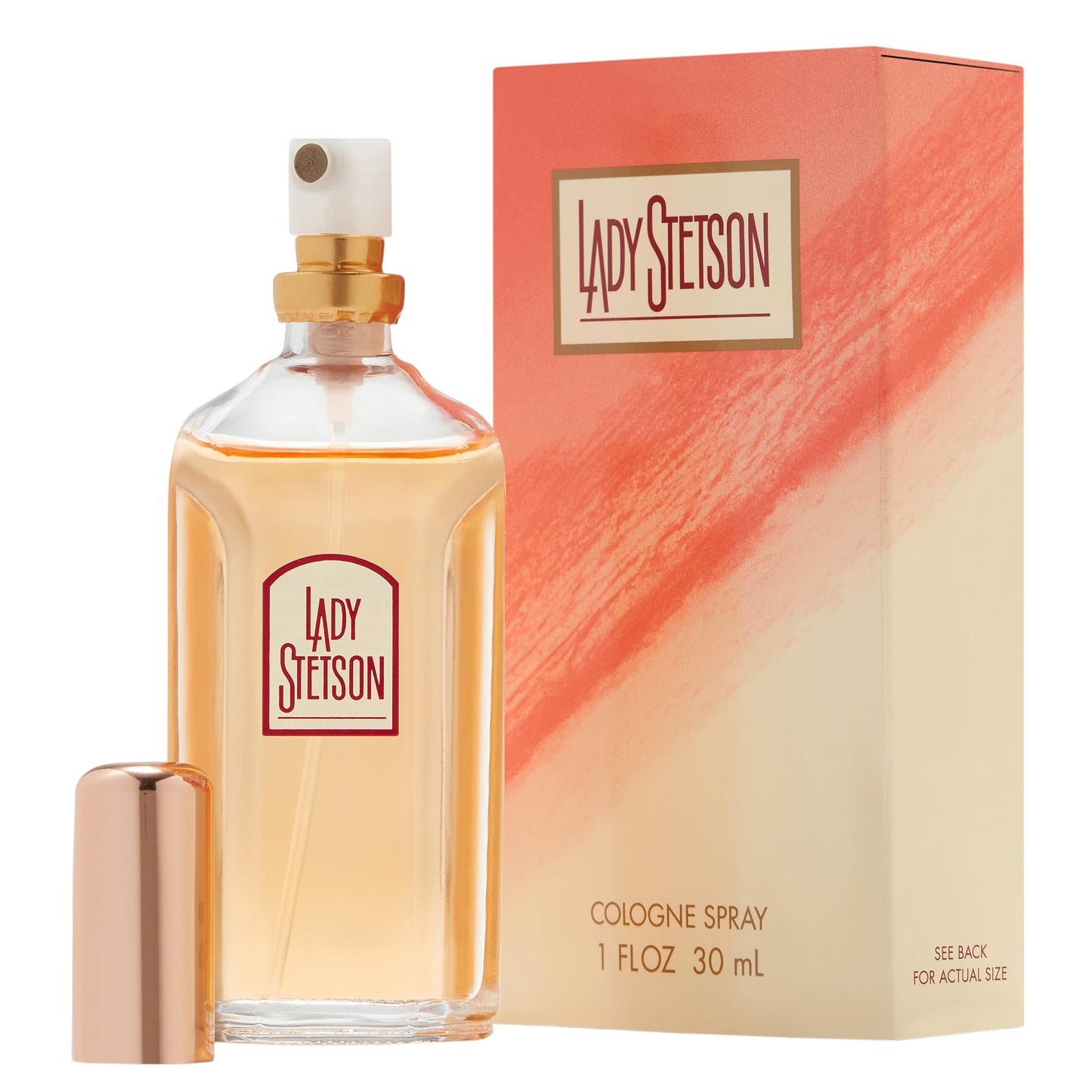 STETSON Lady Stetson - Perfume for Women - Feminine, Fierce, Woody, and Heady Scent with Fragrance Notes of Peach, Rose, and Sandalwood - 1.0 Fl Oz Beauty & Personal Care Stetson