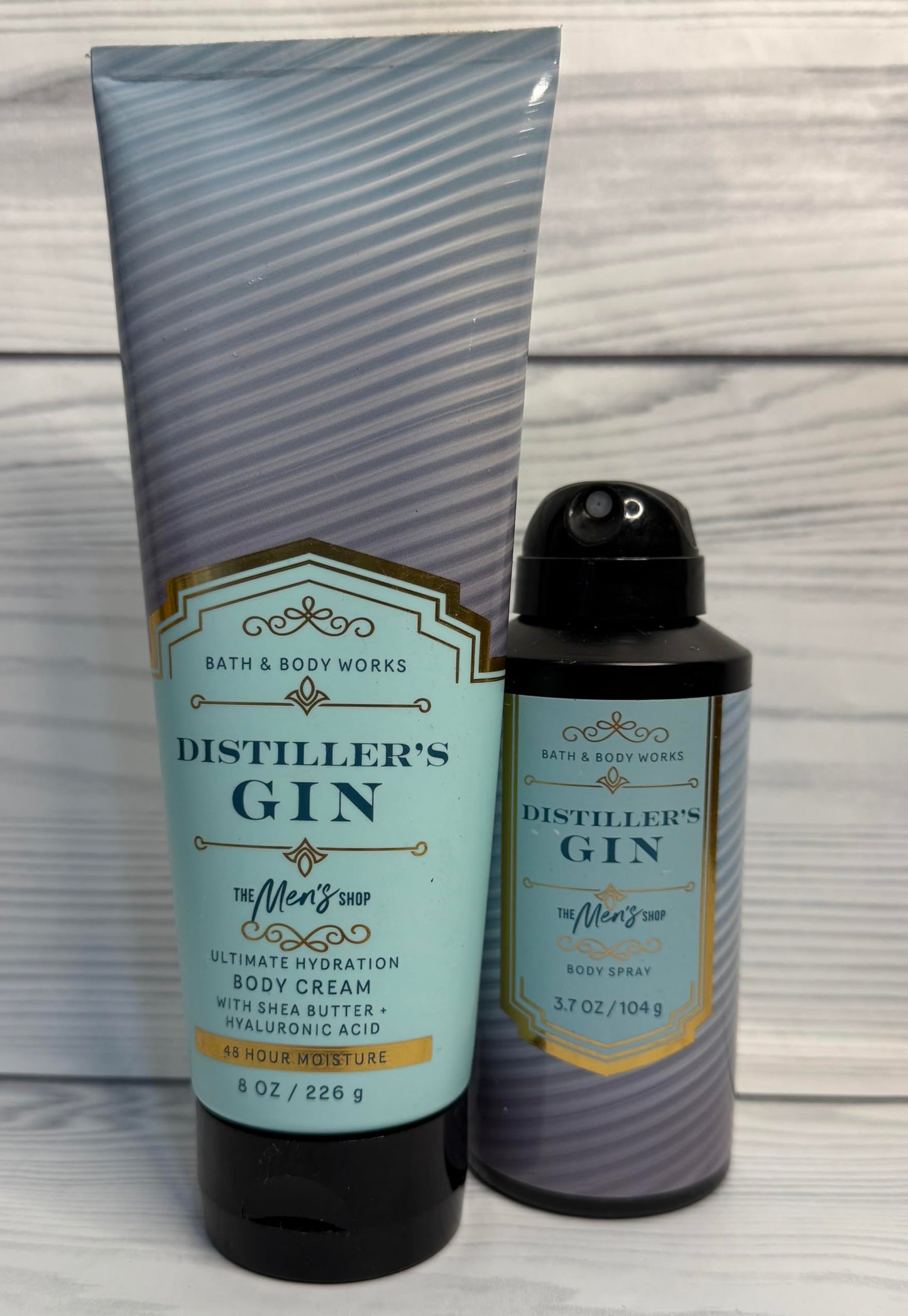 Bath & Body Works Distiller's Gin Body Cream and Spray 2 Piece Set Beauty & Personal Care Bath & Body Works