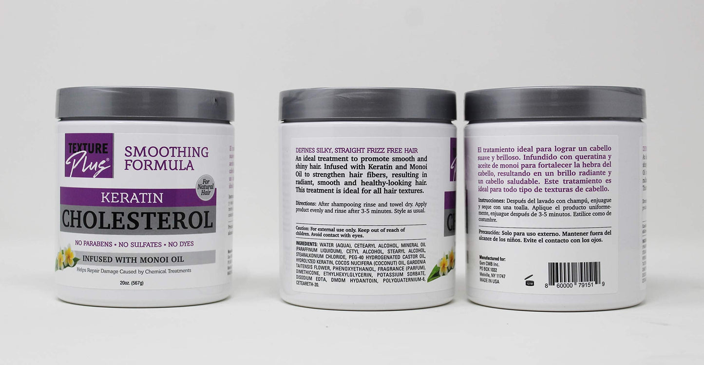 TEXTURE PLUS Keratin Cholesterol Conditioner 20oz Beauty & Personal Care TEXTURE