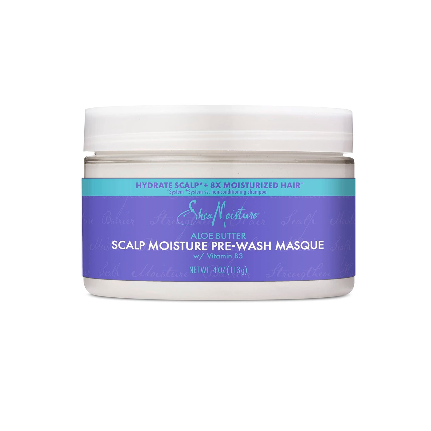 SheaMoisture Aloe Butter & Vitamin B3 Pre-Wash Masque - Boosts Hydration for Moisturized Hair and Scalp 4oz Beauty & Personal Care SheaMoisture
